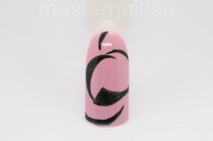 Маникюр с арбузами на розовом гель-лаке: пошаговое фото